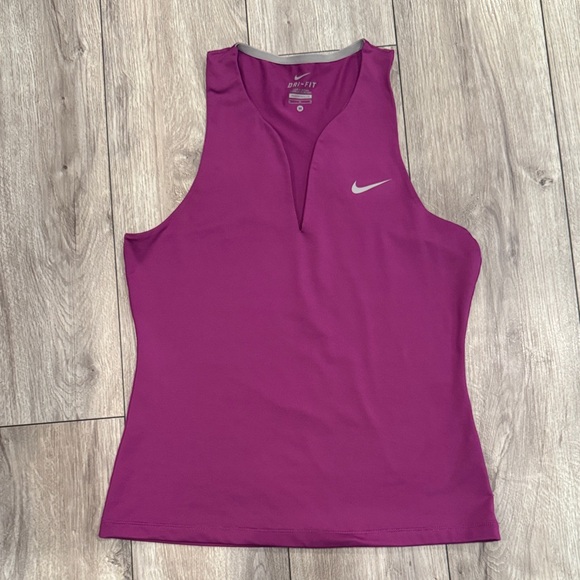 Nike Women's Purple Dri-FIT Tank Top - Picture 1 of 5